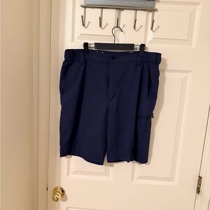 Men's Classic Navy Cargo Shorts Gerry 36